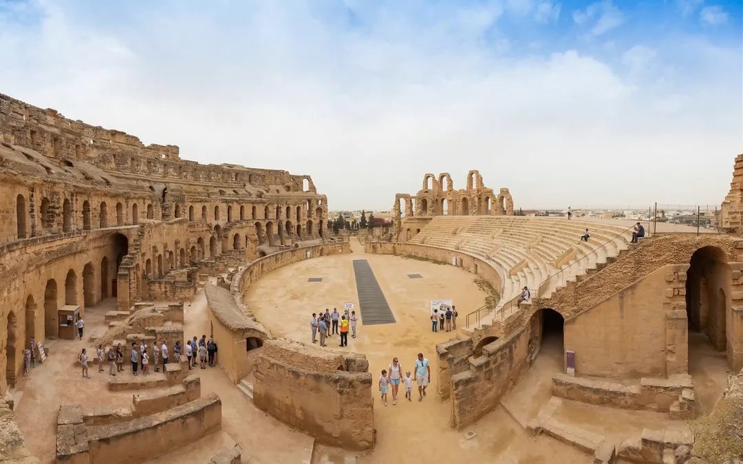 Anfiteatro romano de El Djem, visita imprescindible en viaje a Túnez