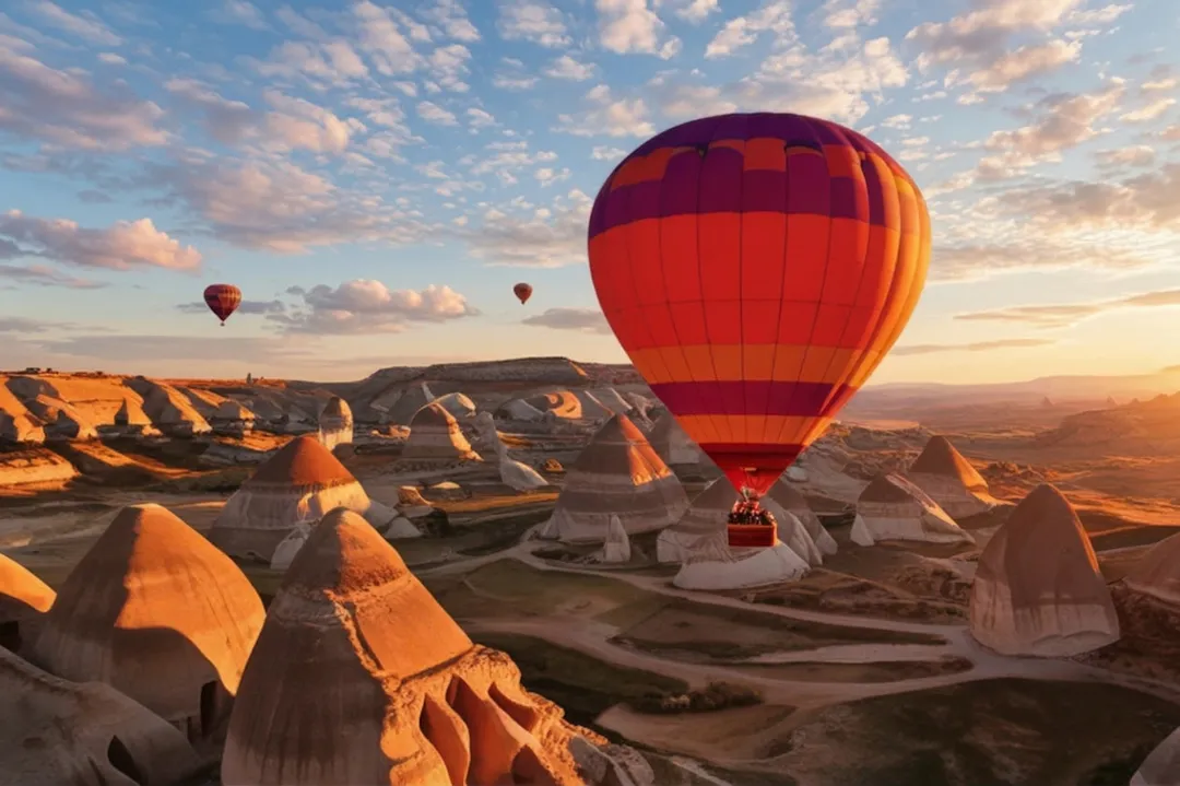 Globos en Capadocia — extensión opcional de nuestro viaje a Estambul y Capadocia todo incluido
