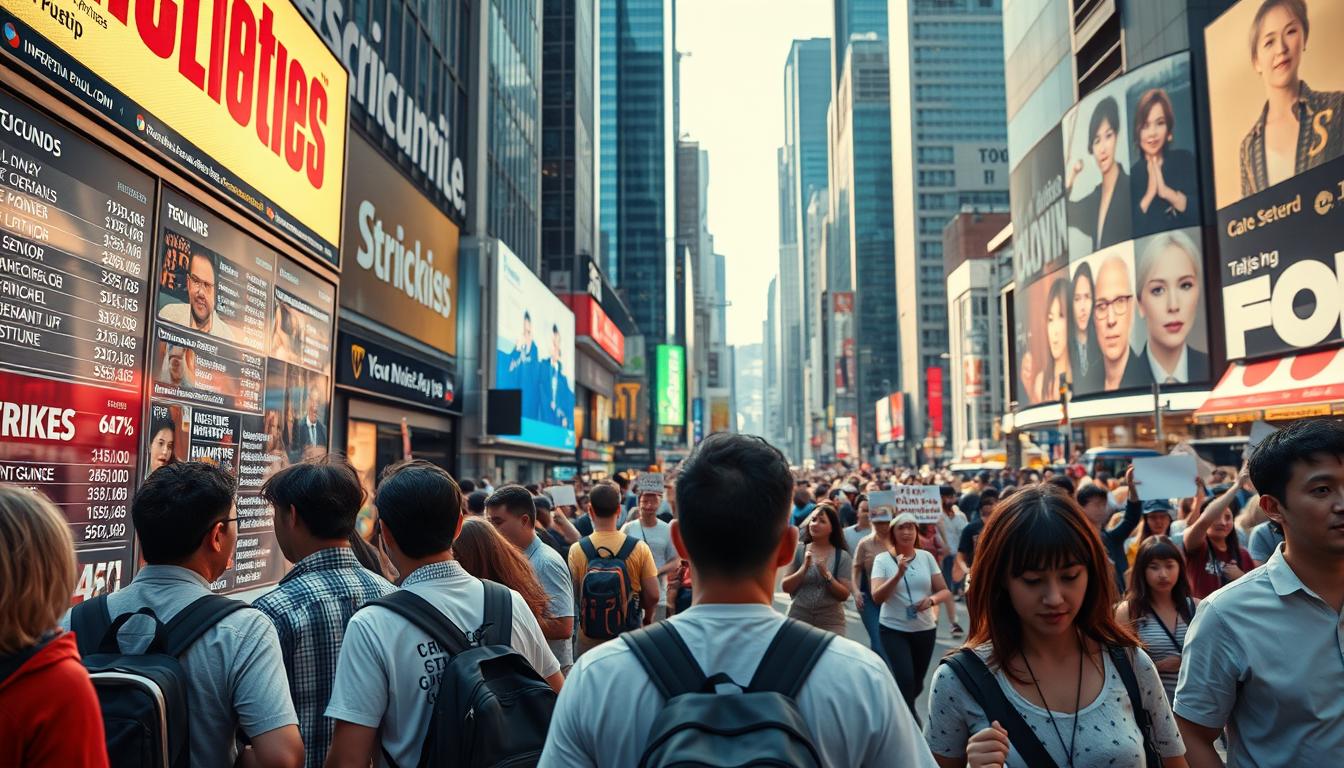 información actualizada huelgas eventos