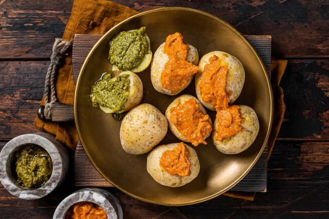 gastronomía Tenerife papas arrugás mojo guachinche